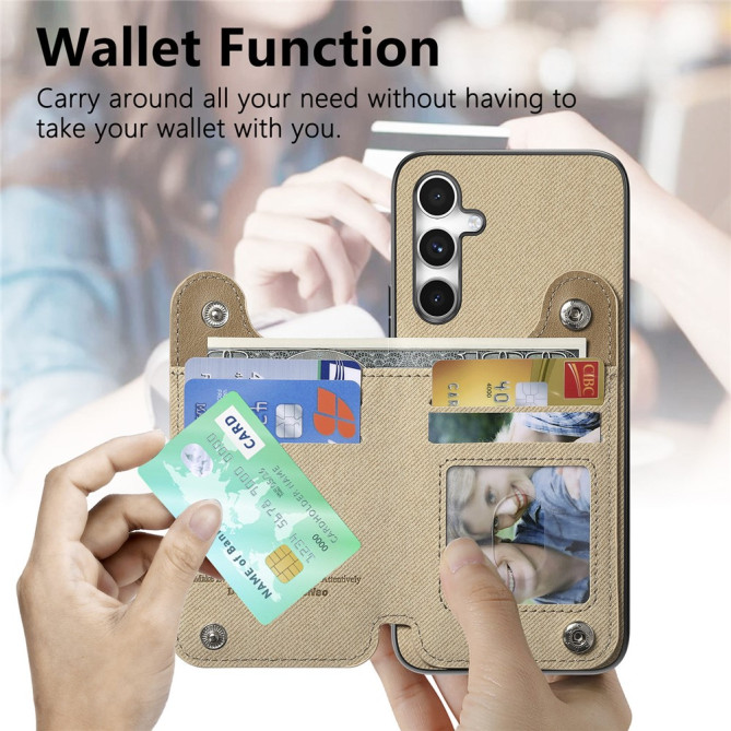 Housse Samsung Galaxy A37 Tissu RFID ALBA