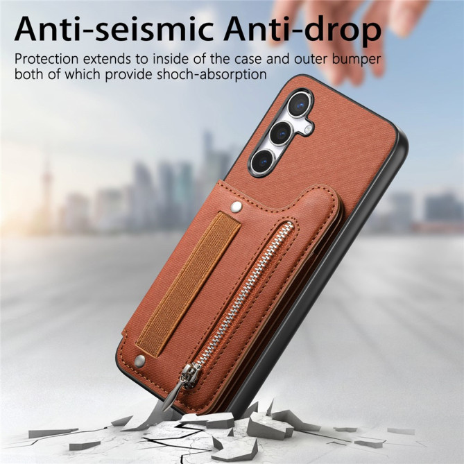 Housse Samsung Galaxy A37 Tissu RFID ALBA