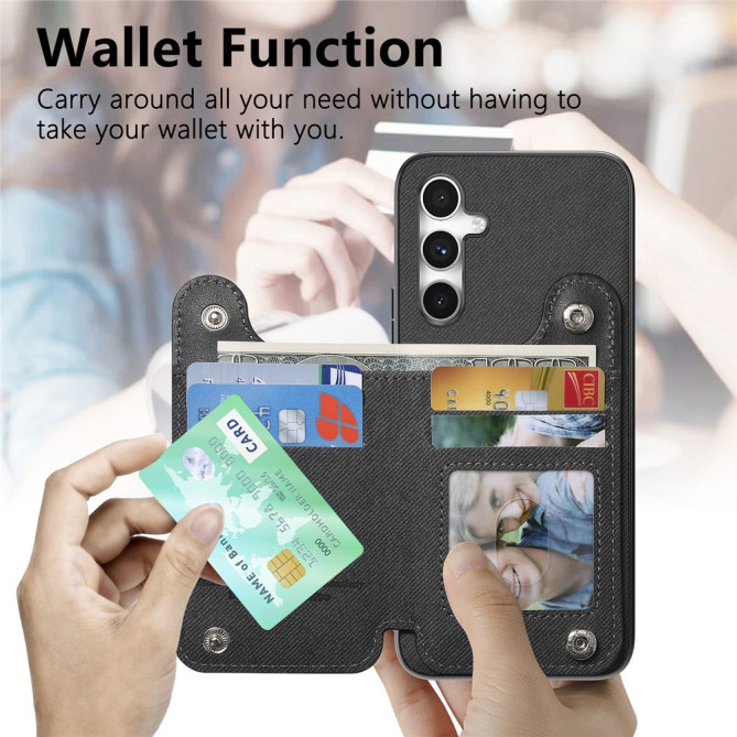 Housse Samsung Galaxy A37 Tissu RFID ALBA