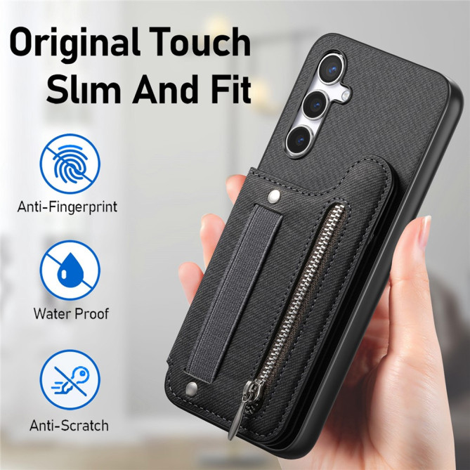 Housse Samsung Galaxy A37 Tissu RFID ALBA