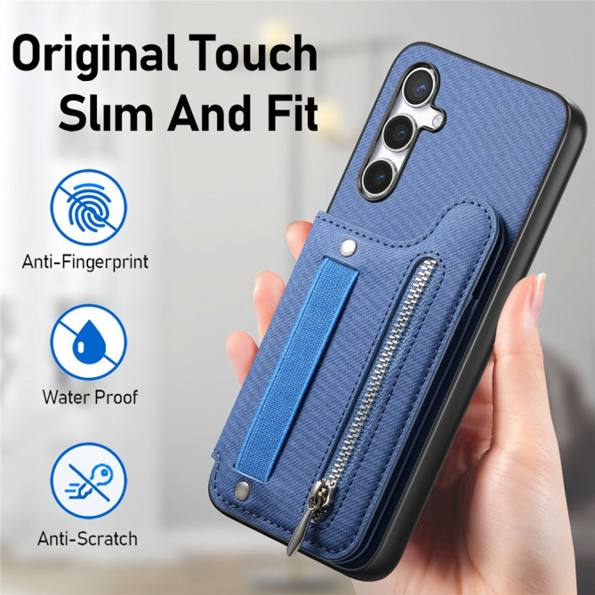 Housse Samsung Galaxy A37 Tissu RFID ALBA