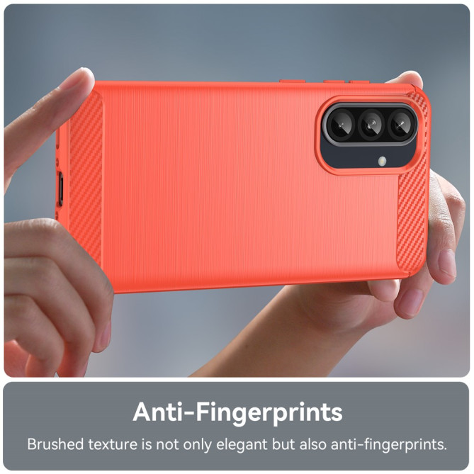 Coque Samsung Galaxy A37 Fibre de Carbone Brossée