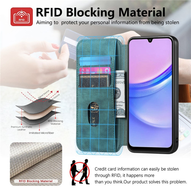 Housse Samsung Galaxy A37 Rétro avec Support