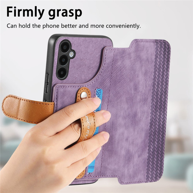 Housse Samsung Galaxy A37 Rétro avec Support