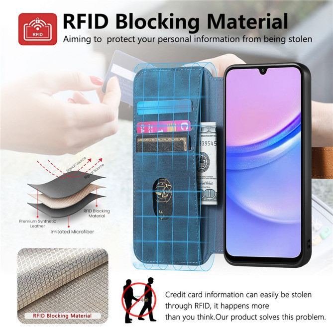 Housse Samsung Galaxy A37 Rétro avec Support