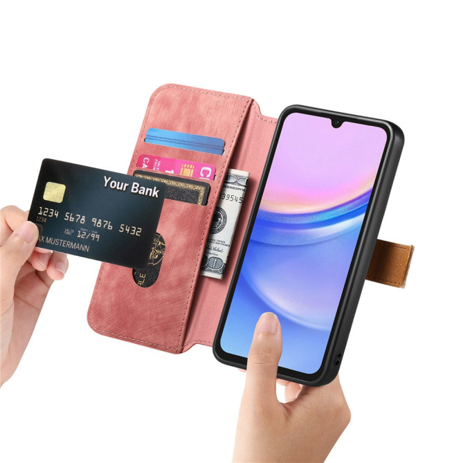 Housse Samsung Galaxy A37 Rétro avec Support