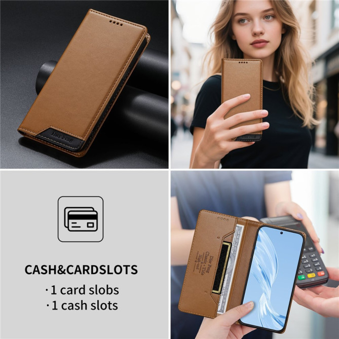 Housse Samsung Galaxy A37 DIERFENG DF-018 Bicolore RFID