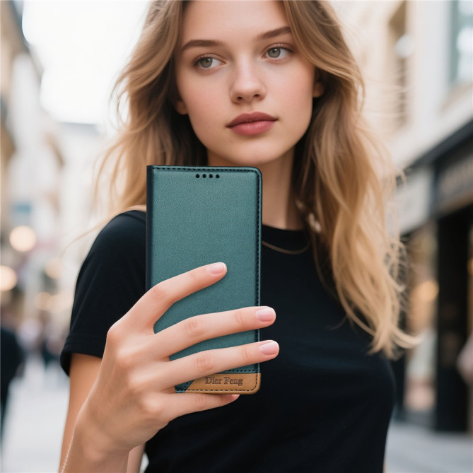 Housse Samsung Galaxy A37 DIERFENG DF-018 Bicolore RFID