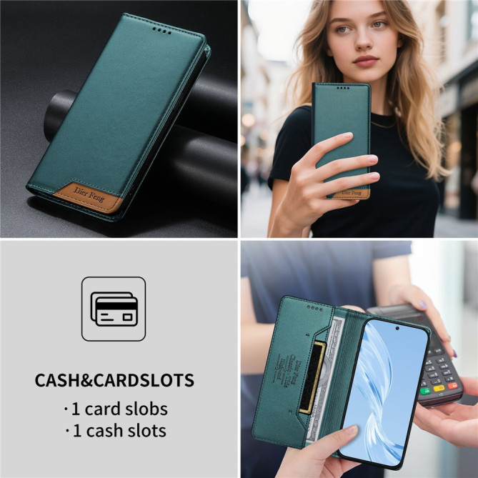 Housse Samsung Galaxy A37 DIERFENG DF-018 Bicolore RFID