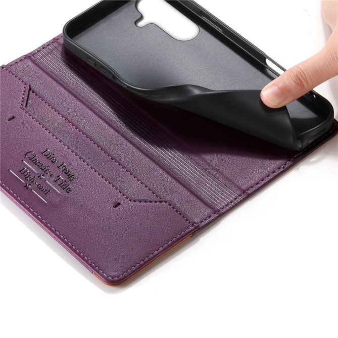 Housse Samsung Galaxy A37 DIERFENG DF-018 Bicolore RFID