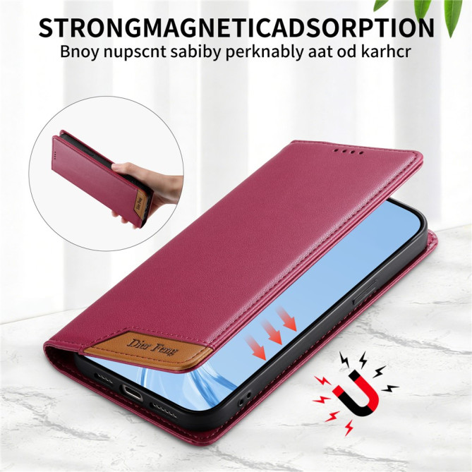 Housse Samsung Galaxy A37 DIERFENG DF-018 Bicolore RFID