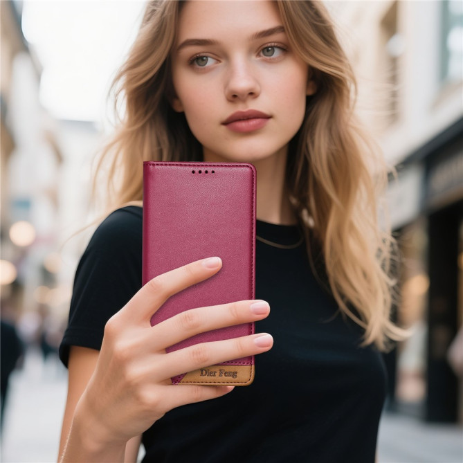 Housse Samsung Galaxy A37 DIERFENG DF-018 Bicolore RFID