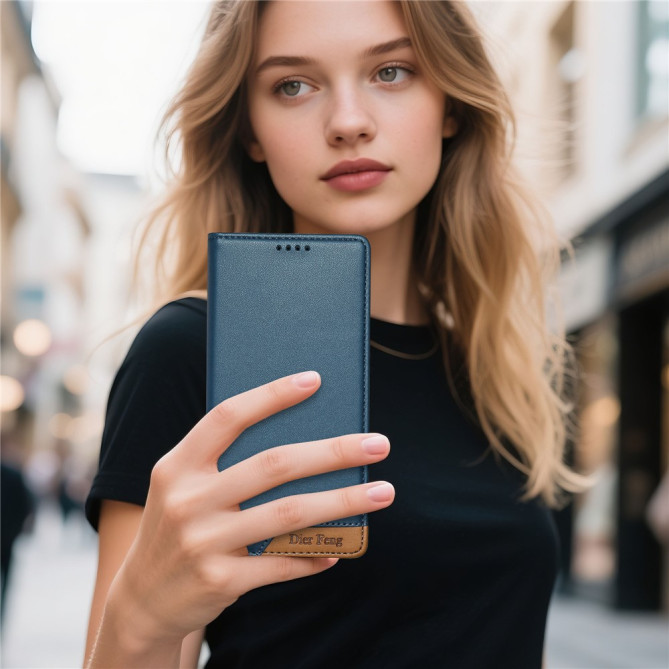 Housse Samsung Galaxy A37 DIERFENG DF-018 Bicolore RFID