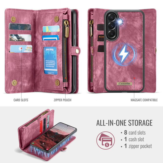 Housse Samsung Galaxy A37 CASEME 008 Simili Cuir avec Dragonne