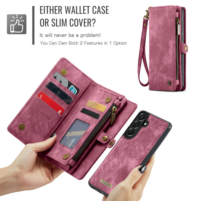 Housse Samsung Galaxy A37 CASEME 008 Simili Cuir avec Dragonne