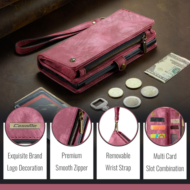 Housse Samsung Galaxy A37 CASEME 008 Simili Cuir avec Dragonne