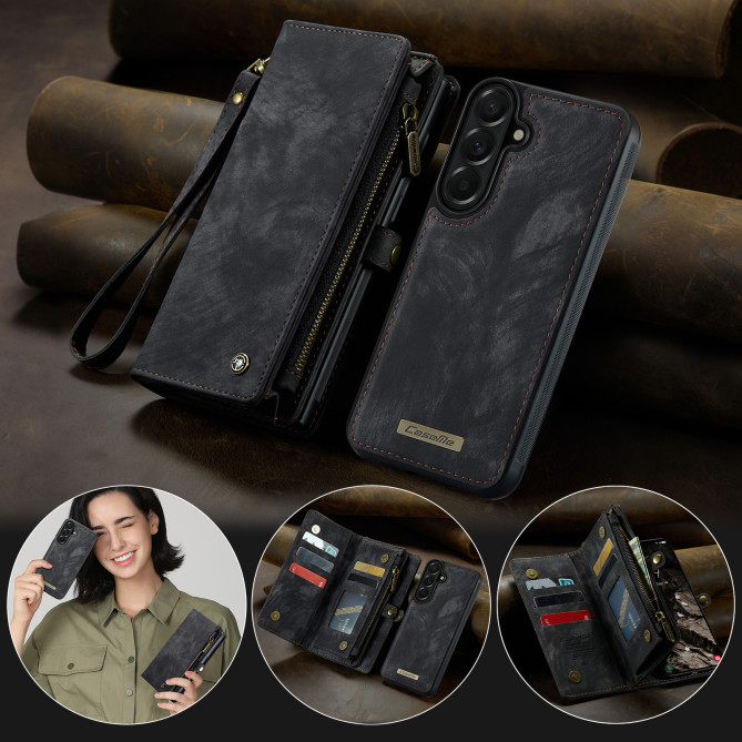 Housse Samsung Galaxy A37 CASEME 008 Simili Cuir avec Dragonne