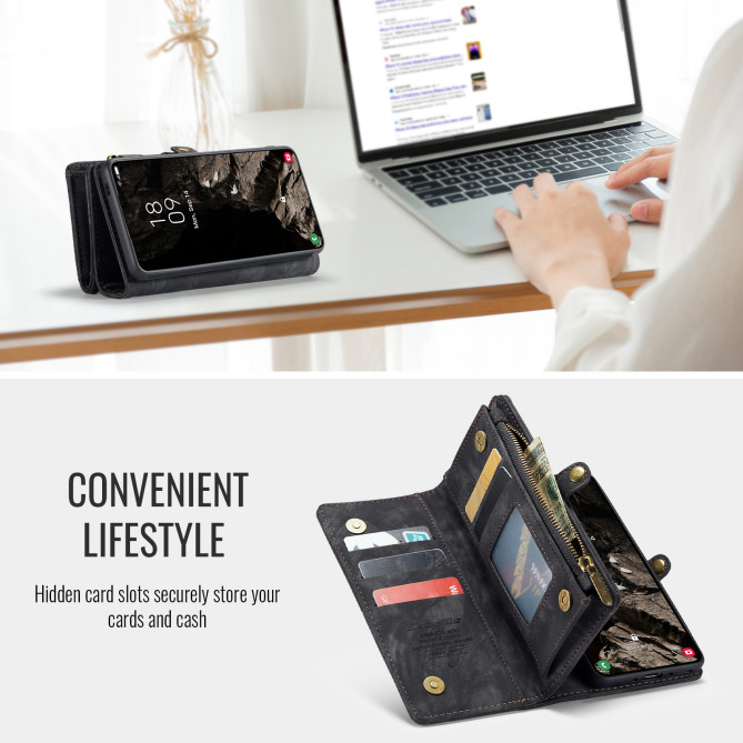 Housse Samsung Galaxy A37 CASEME 008 Simili Cuir avec Dragonne