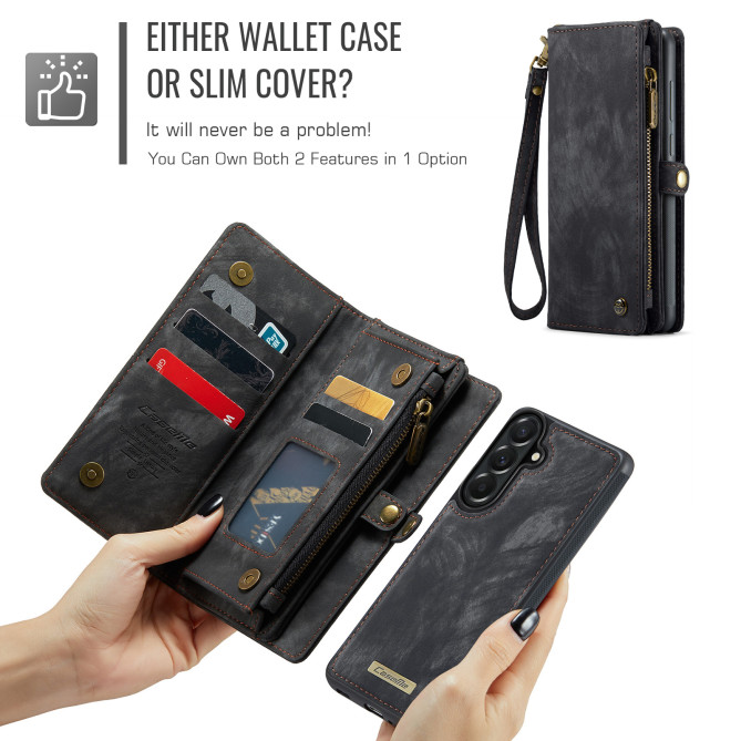 Housse Samsung Galaxy A37 CASEME 008 Simili Cuir avec Dragonne