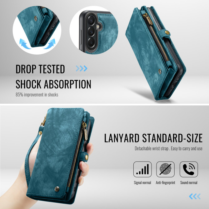 Housse Samsung Galaxy A37 CASEME 008 Simili Cuir avec Dragonne