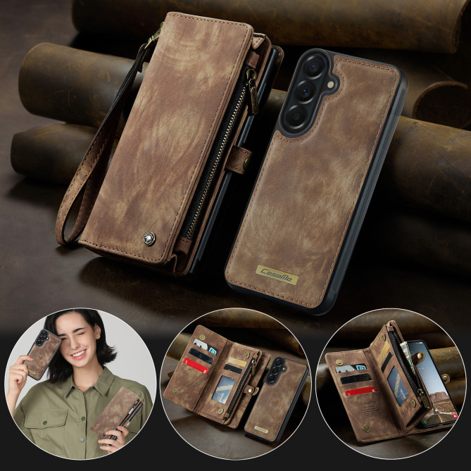 Housse Samsung Galaxy A37 CASEME 008 Simili Cuir avec Dragonne