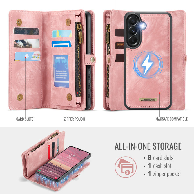 Housse Samsung Galaxy A37 CASEME 008 Simili Cuir avec Dragonne