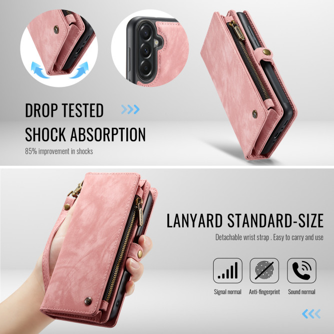 Housse Samsung Galaxy A37 CASEME 008 Simili Cuir avec Dragonne