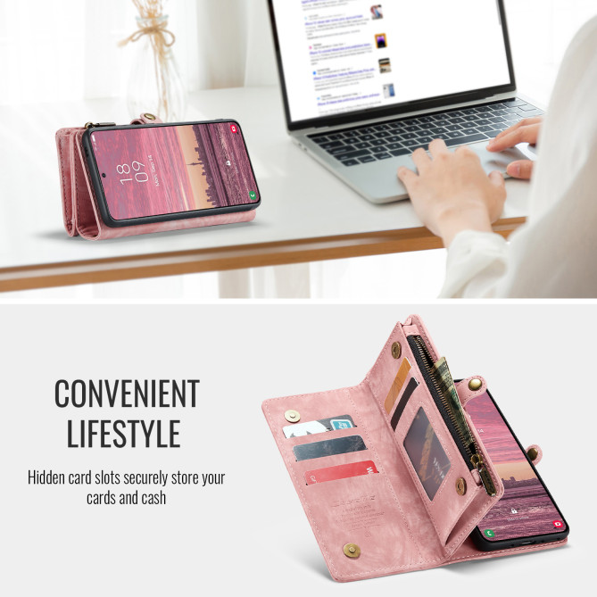 Housse Samsung Galaxy A37 CASEME 008 Simili Cuir avec Dragonne