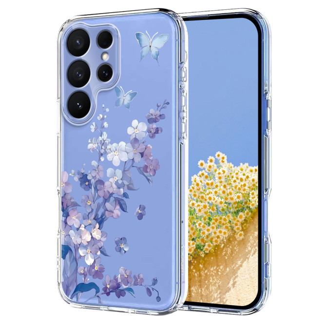 Coque Samsung Galaxy S26 Ultra Fleurs et Papillons