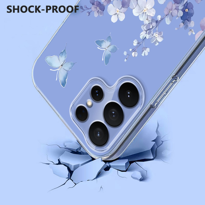 Coque Samsung Galaxy S26 Ultra Fleurs et Papillons