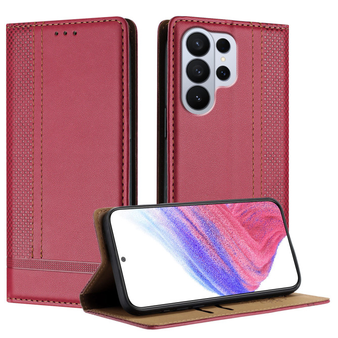 Flip Cover Samsung Galaxy S26 Ultra Lignes Structurées