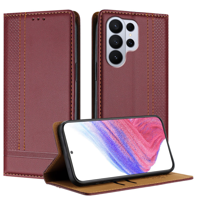 Flip Cover Samsung Galaxy S26 Ultra Lignes Structurées