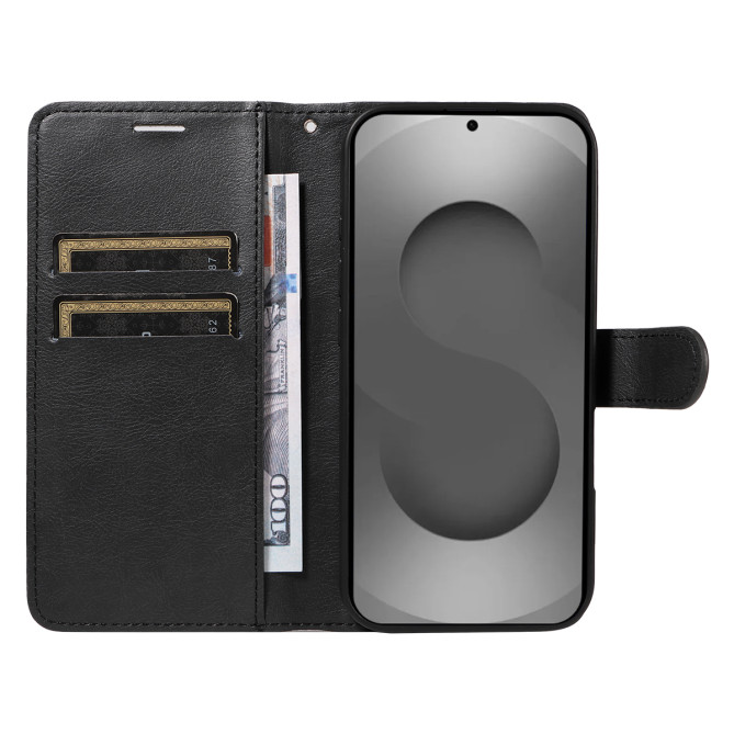 Housse Samsung Galaxy S26 Ultra Simili Cuir Support Dragonne