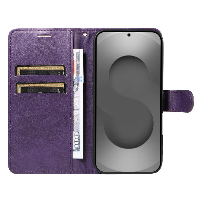 Housse Samsung Galaxy S26 Ultra Simili Cuir Support Dragonne