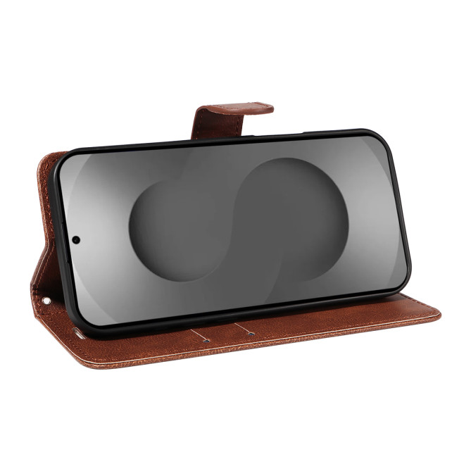 Housse Samsung Galaxy S26 Ultra Simili Cuir Support Dragonne