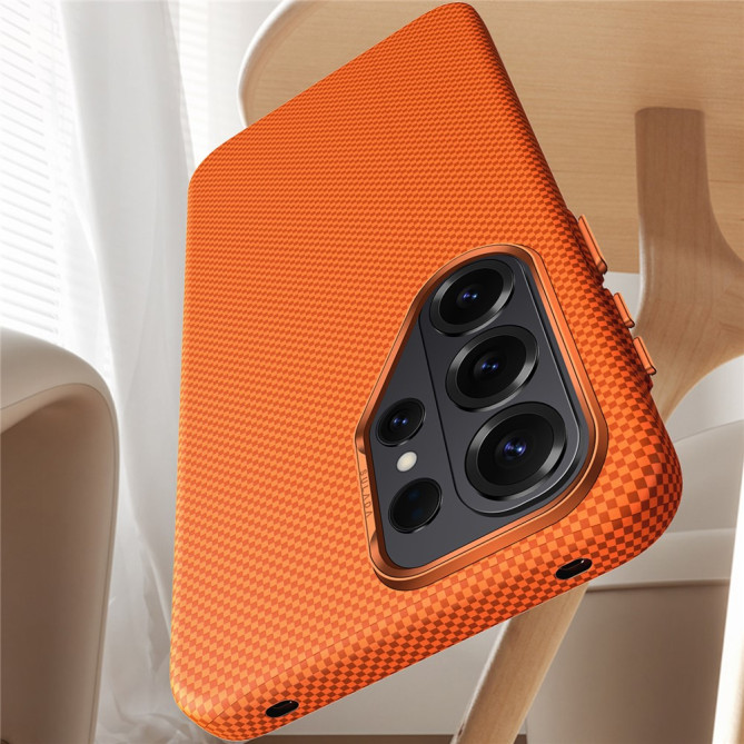 Coque Samsung Galaxy S26 Ultra Magnétique Texture Kevlar