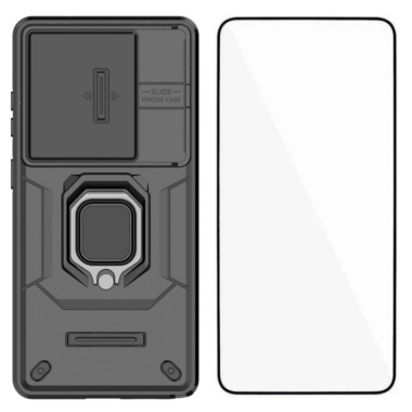 Coque Samsung Galaxy S26 Ultra Belinda avec Cache Objectif et Verre Trempé