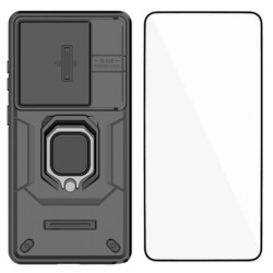 Coque Samsung Galaxy S26 Ultra Belinda avec Cache Objectif et Verre Trempé