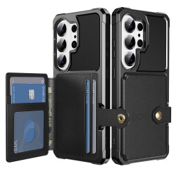 Coque Samsung Galaxy S26 Ultra Simili Cuir Porte-cartes CARA