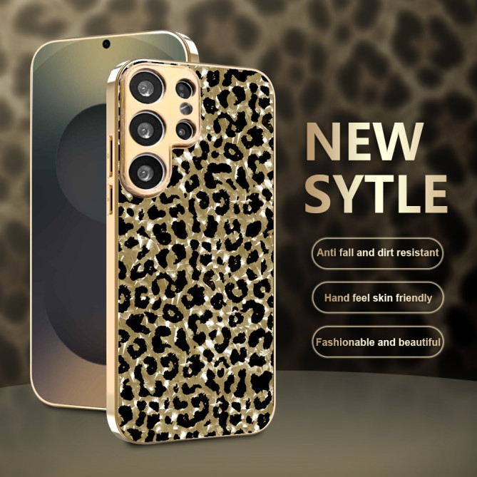 Coque Samsung Galaxy S26 Ultra Motif Léopard