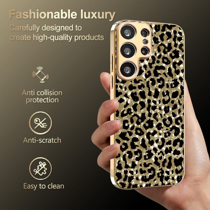 Coque Samsung Galaxy S26 Ultra Motif Léopard