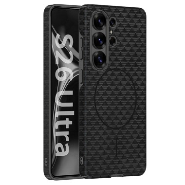 Coque Samsung Galaxy S26 Ultra Magnétique à Motif Triangulaire