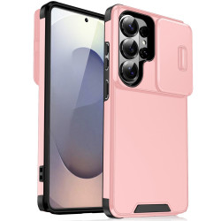 Coque Samsung Galaxy S26 Ultra Antichoc avec Cache Caméra Coulissant