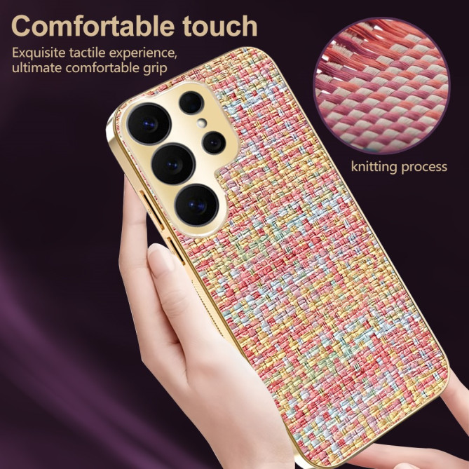 Coque Samsung Galaxy S26 Ultra Texture Tressée REVA