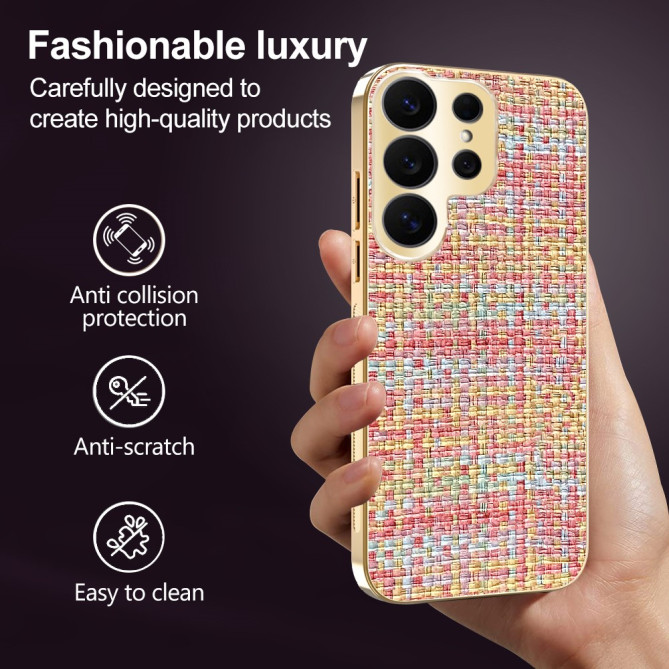Coque Samsung Galaxy S26 Ultra Texture Tressée REVA