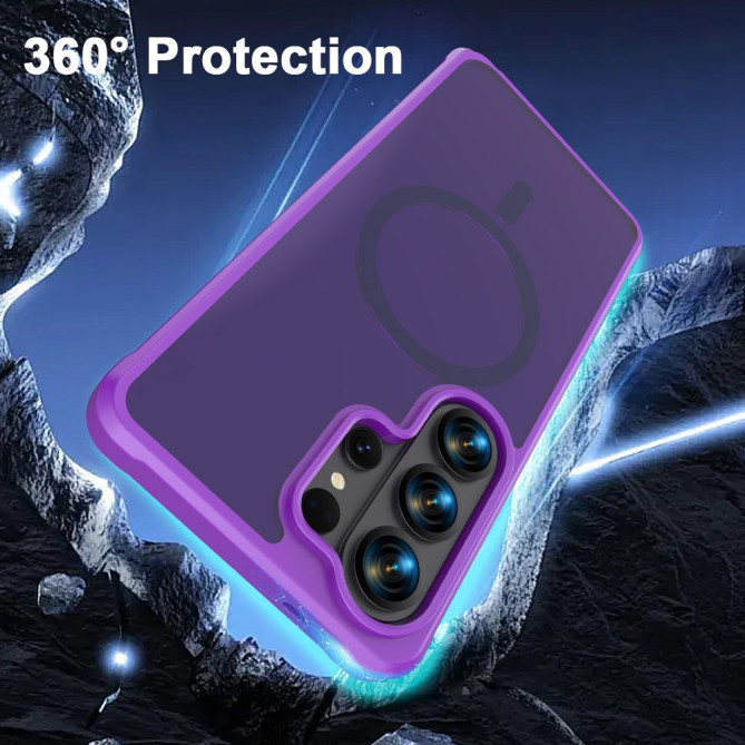 Coque Samsung Galaxy S26 Ultra Hybride Mate avec Anneau Magnétique