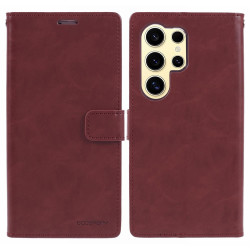 Étui Samsung Galaxy S26 Ultra Blue Moon Portefeuille en Simili Cuir