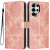 Housse Samsung Galaxy S26 Ultra Floral Support Dragonne
