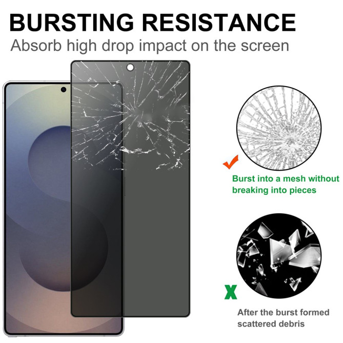 Verre Trempé Samsung Galaxy S26 Ultra Anti-Espion Protection Intégrale