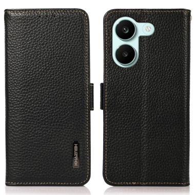 Housse POCO X8 Pro cuir grainé first